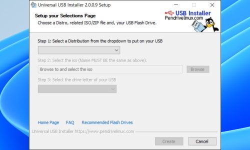 Universal USB Installer